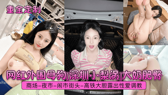网红外围母狗[深圳小梨涡]大奶肥臀商场-夜市-闹市街头-高铁大胆露出性爱调教